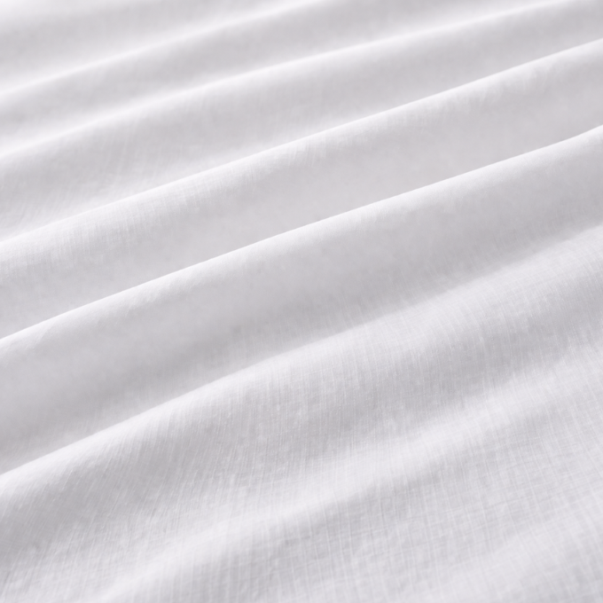 100% Cotton T-400 white Fitted Sheets