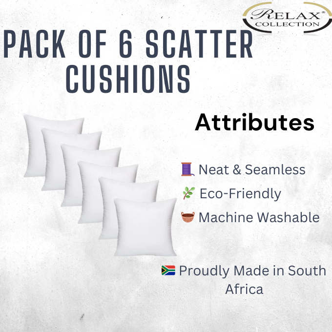White Scatter Cushion