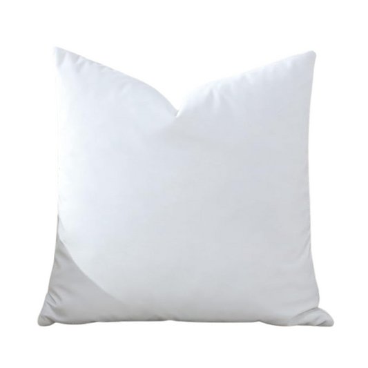 Synthetic down scatter cushion