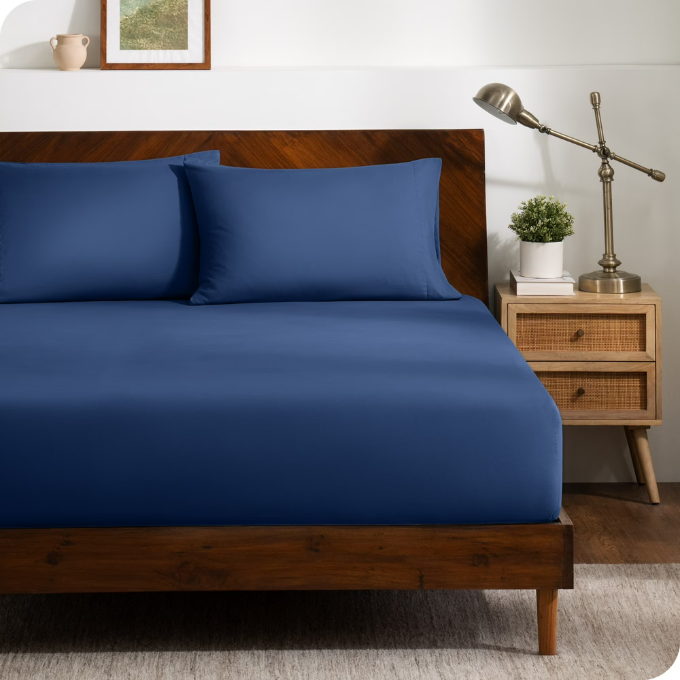 Microfibre Plain Fitted Sheets