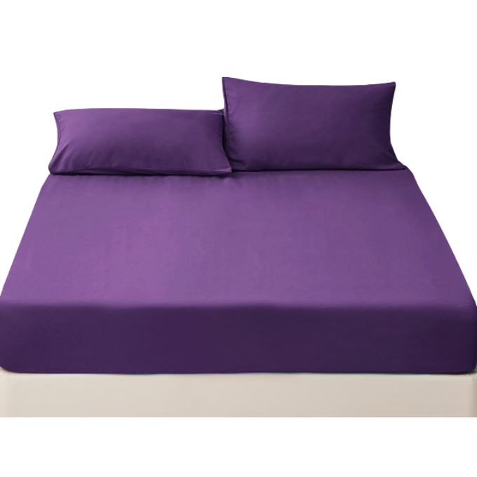 Microfibre Plain Fitted Sheets