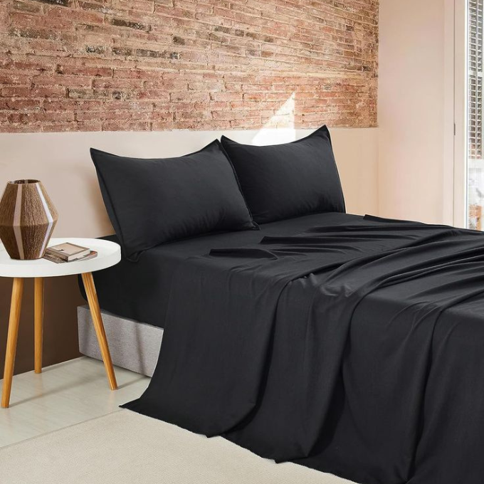 Microfibre Plain Flat Sheets