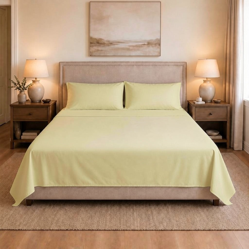 100% Cotton T-300 Flat Sheet - Desert Stormer