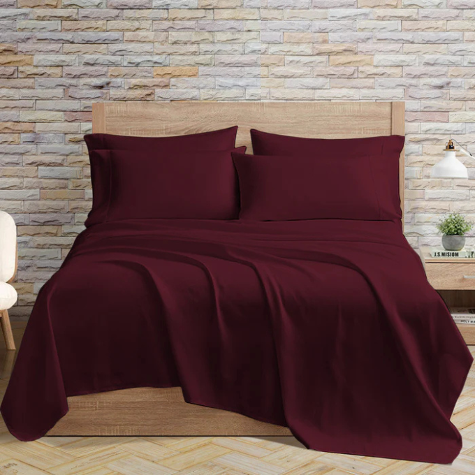 Microfibre Plain Flat Sheets