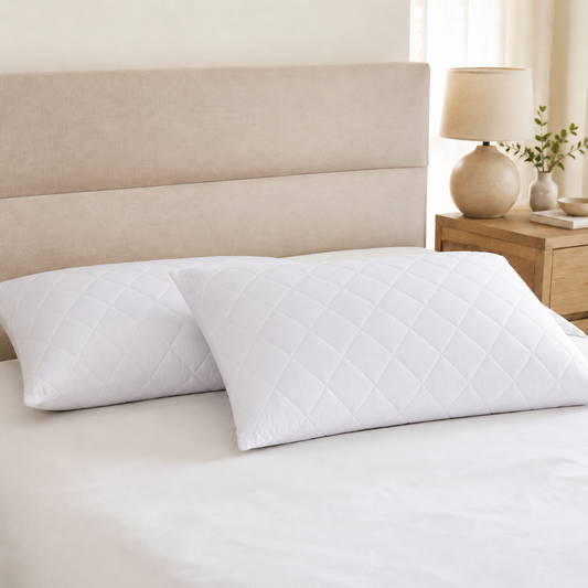Quilted Pillow Protector TwinPack