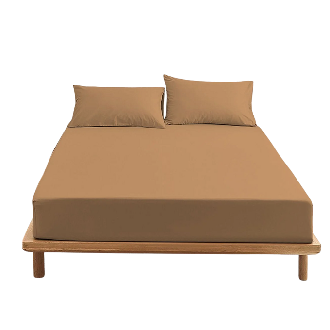 Microfibre Plain Fitted Sheets