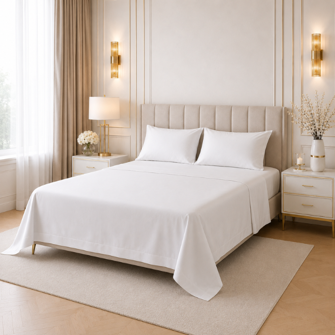 Relax Collection T600 Flat Sheet - Ultra Luxury