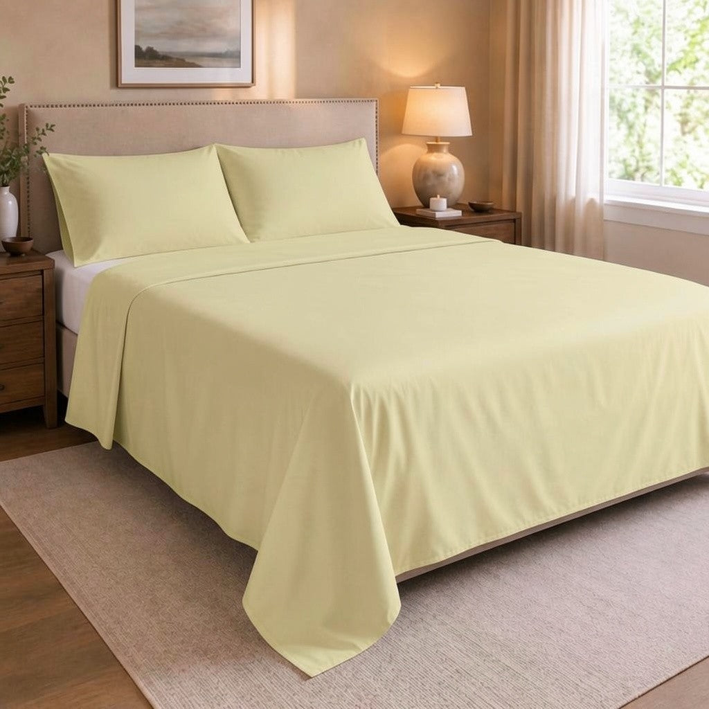 100% Cotton T-300 Flat Sheet - Desert Stormer