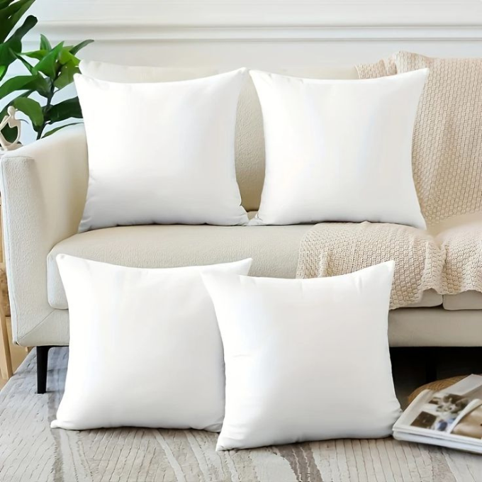 White Scatter Cushion