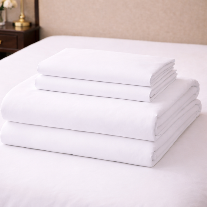 400 Thread Count 100% Cotton Duvet cover set with pillow-cases