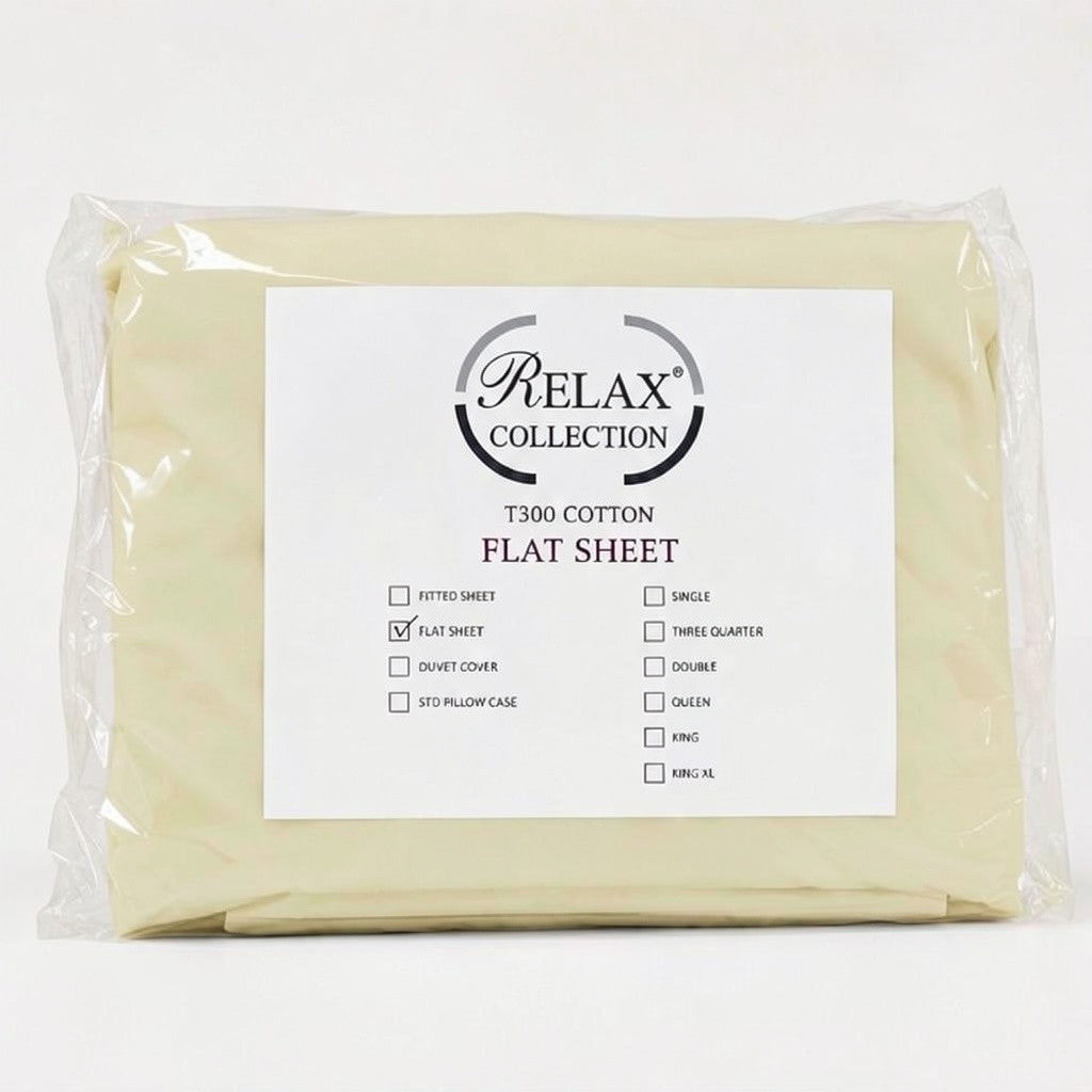 100% Cotton T-300 Flat Sheet - Desert Stormer