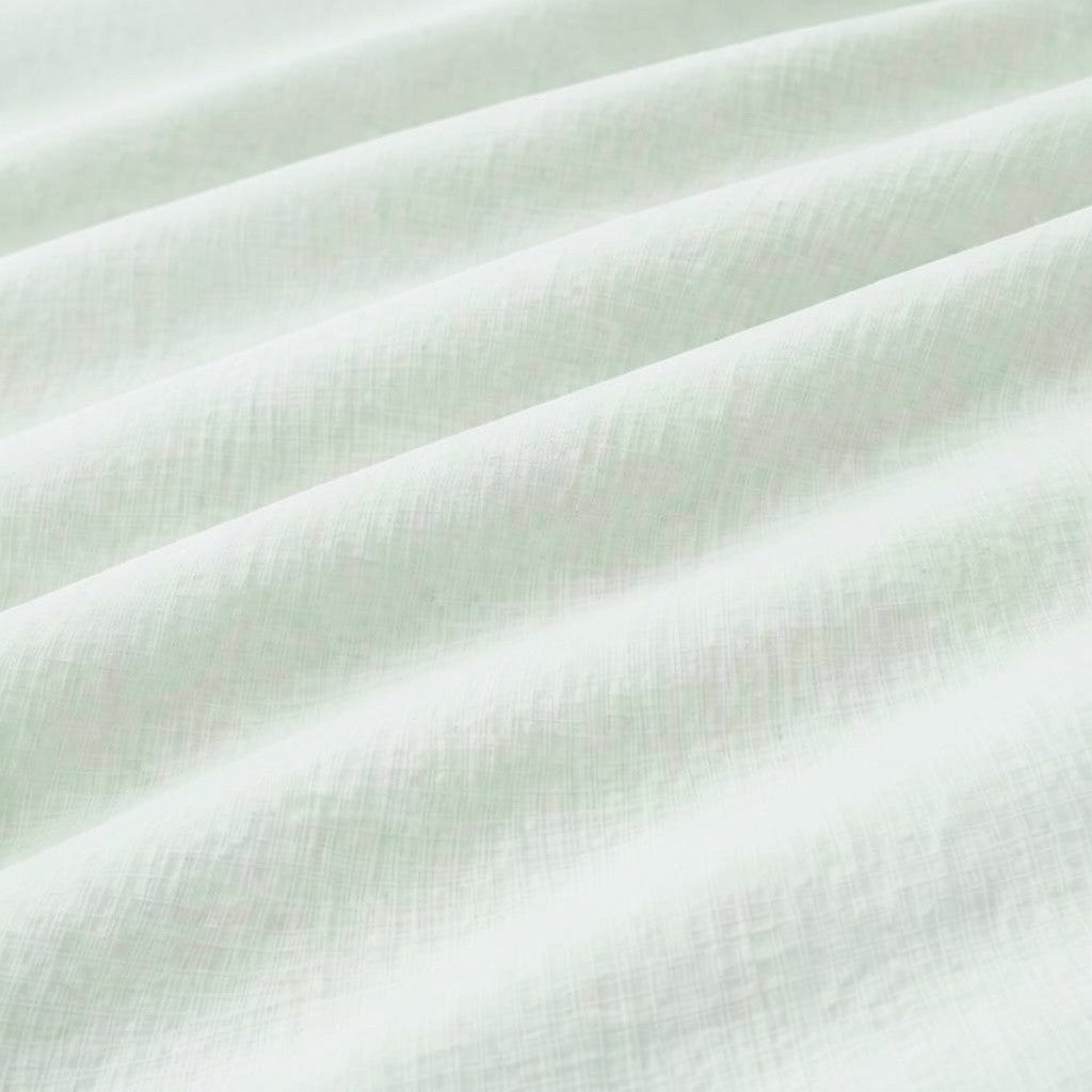 100% Cotton T-200 Fitted Sheet - Duck Egg