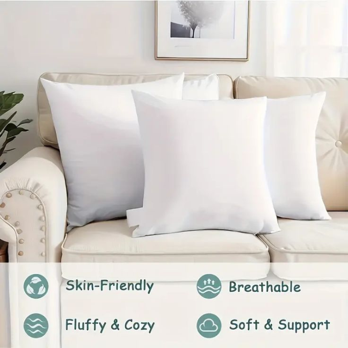White Scatter Cushion