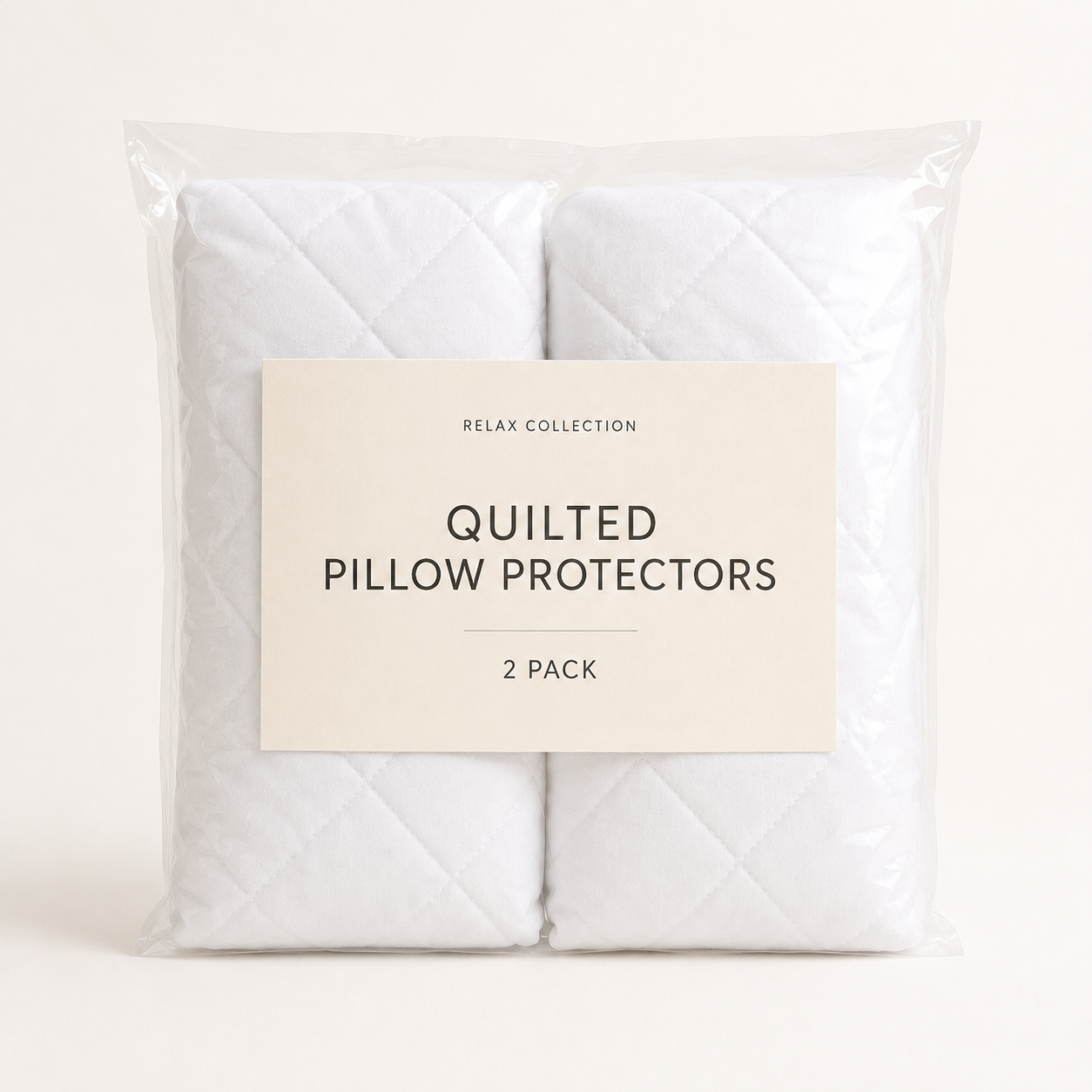 Quilted Pillow Protector TwinPack