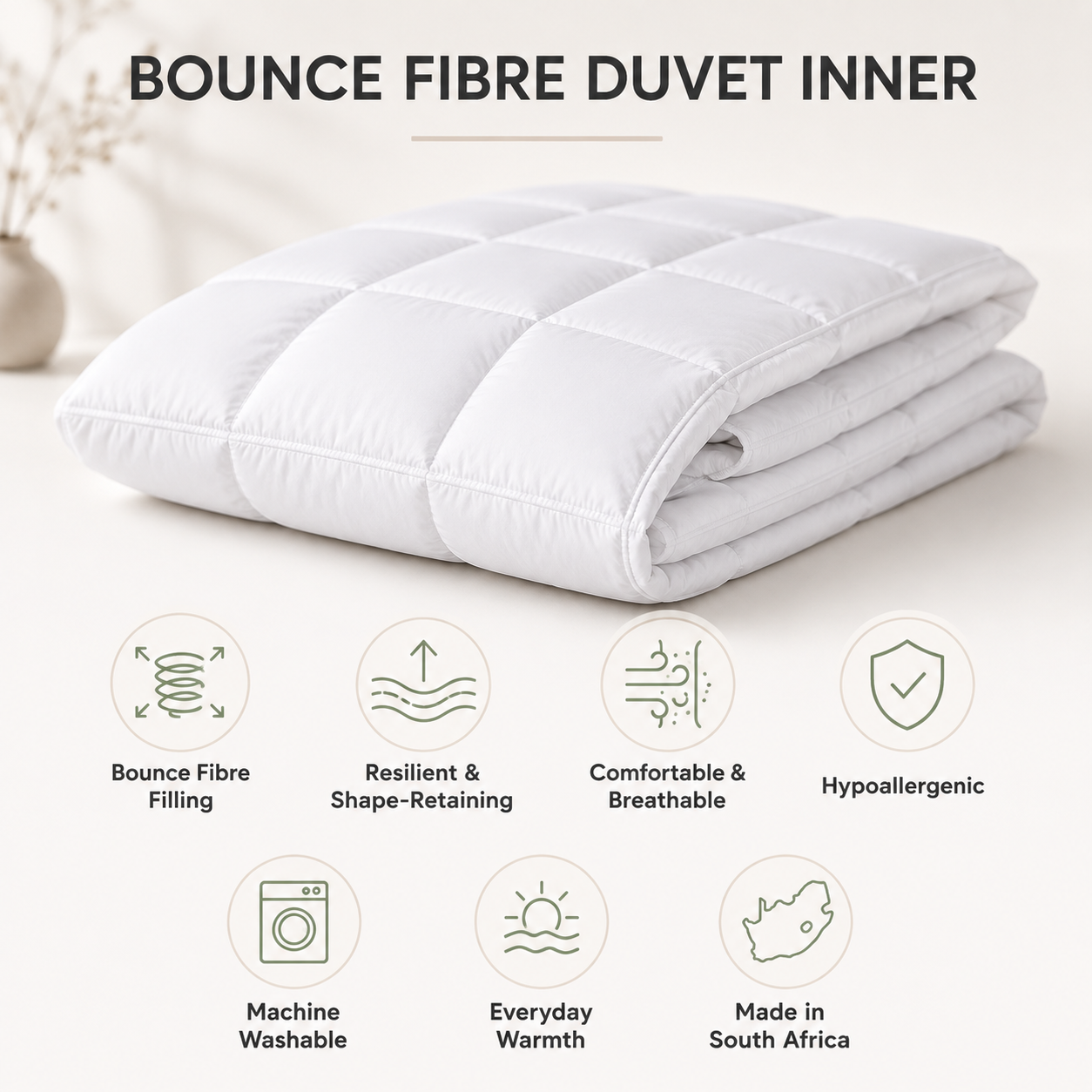 Bounce Fibre Duvet Inner
