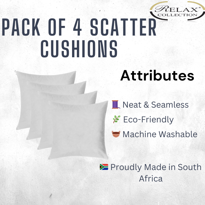 White Scatter Cushion