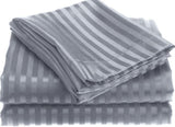 Grey Microfibre Fitted Sheet