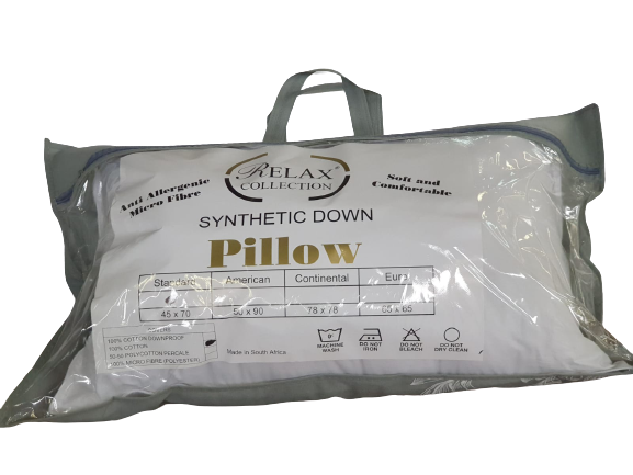 Down Alternative Pillow - With Double stitching & Piping