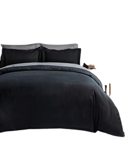 Poly Cotton Flat Sheet-Black